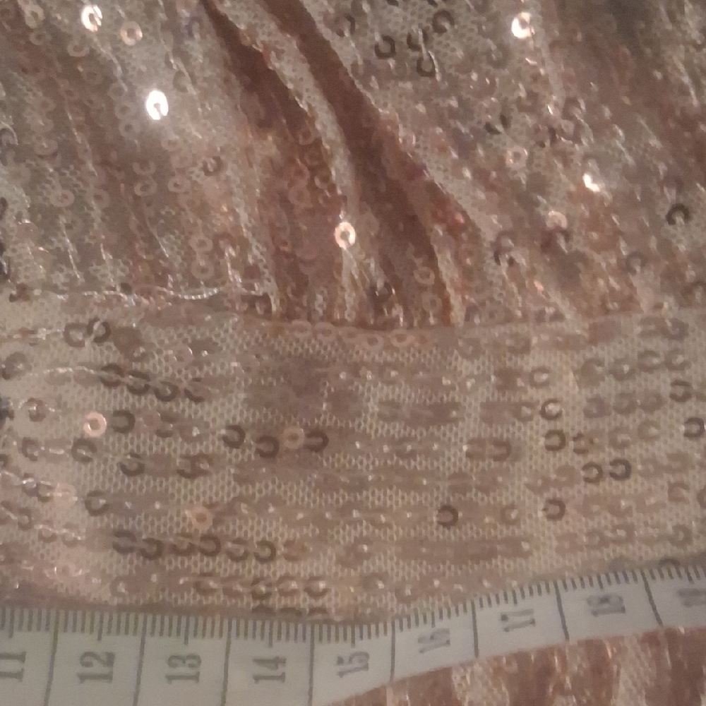 Missord Shimmering One-Shoulder Sequin Maxi Gown - Size S - Picture 9 of 9